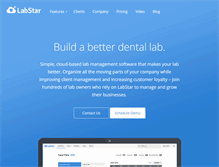 Tablet Screenshot of labstar.com